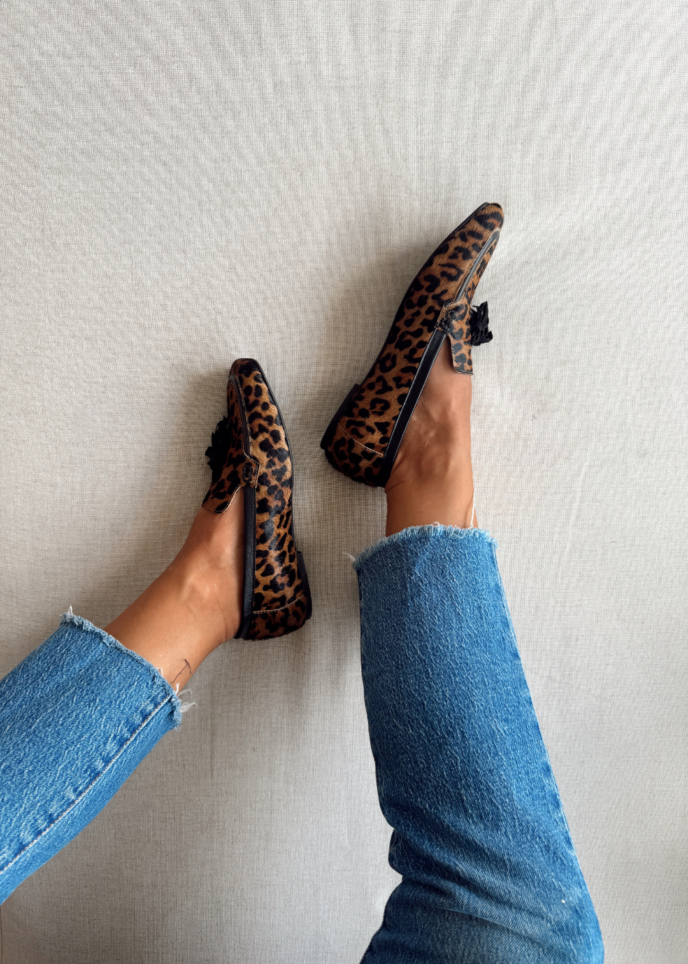 Mocasín Pompón Print