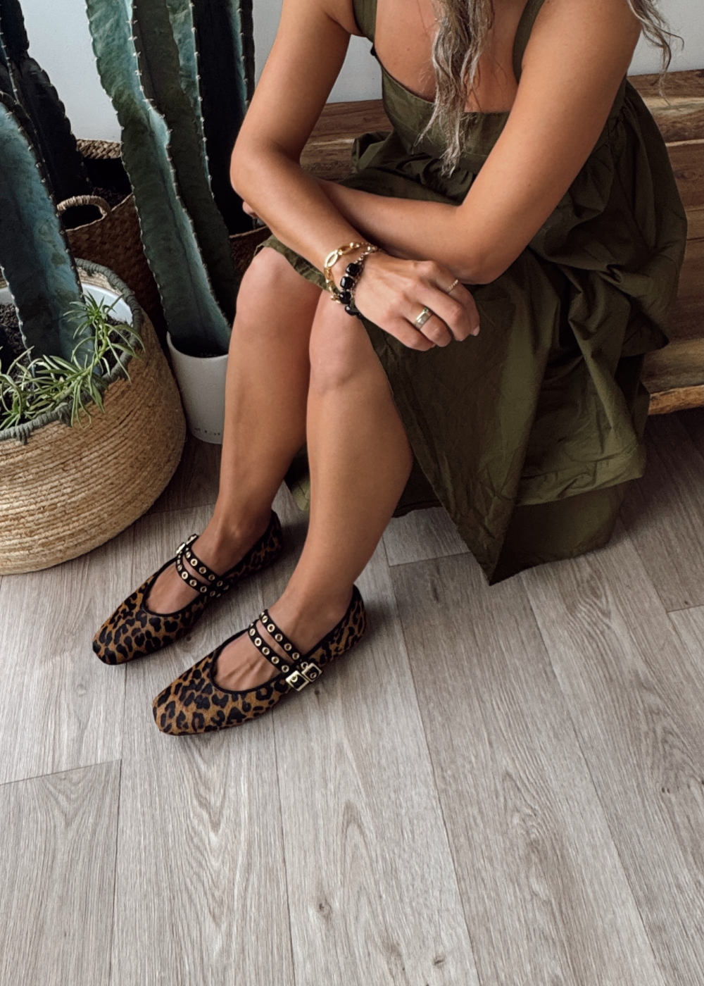 Baleta Ignacia Print Remaches