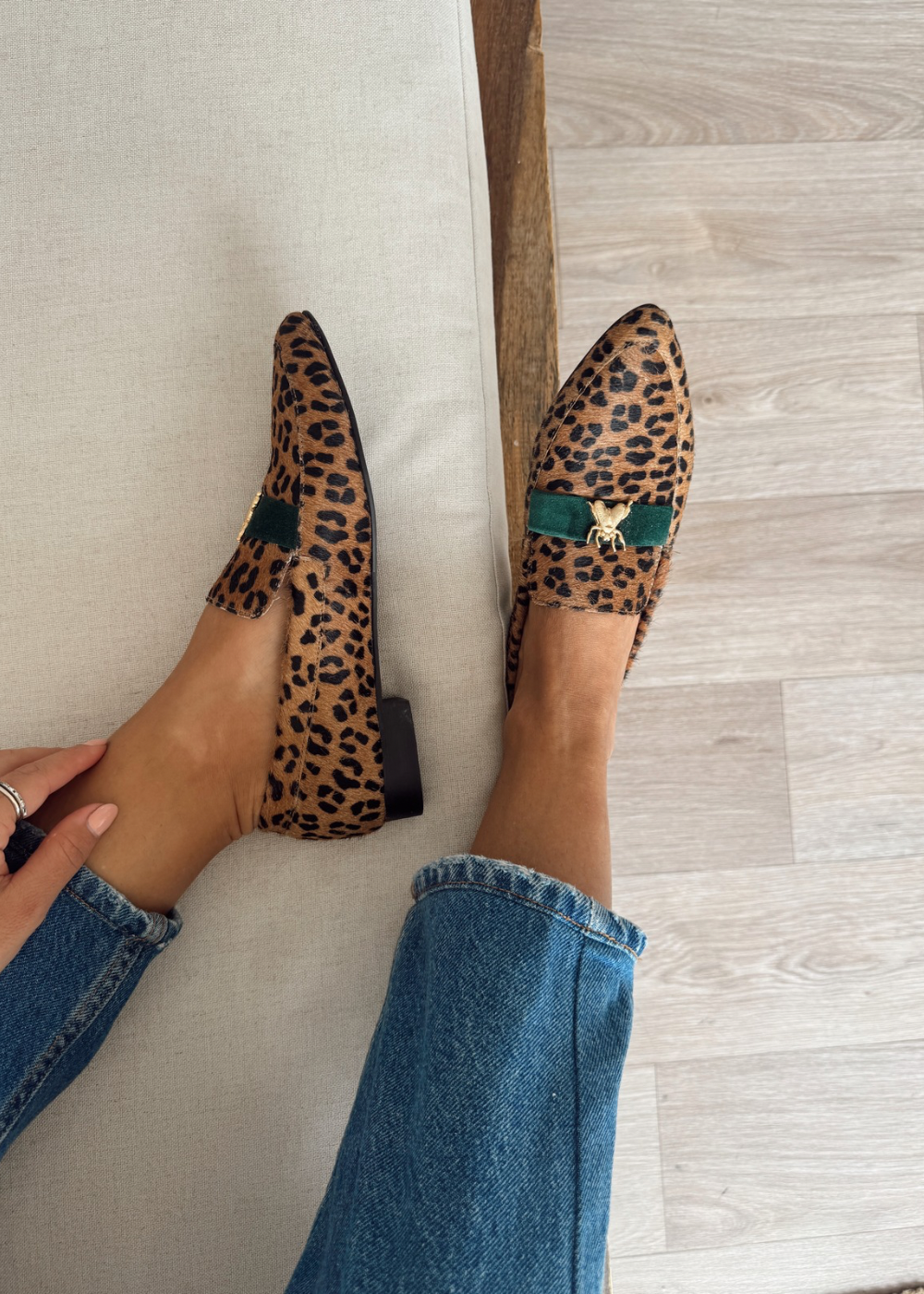 Mocasín Print/verde