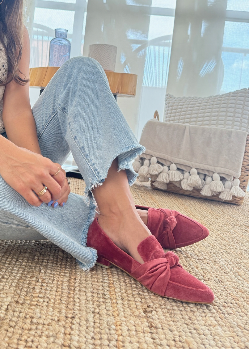 Mocasín Nudo Coral