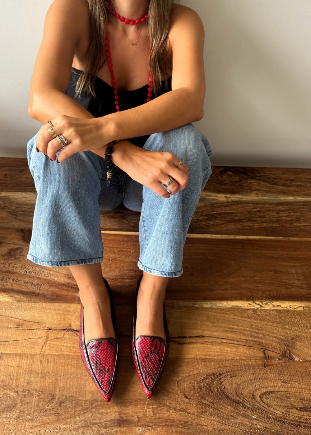 Mocasín Clementina Pitón