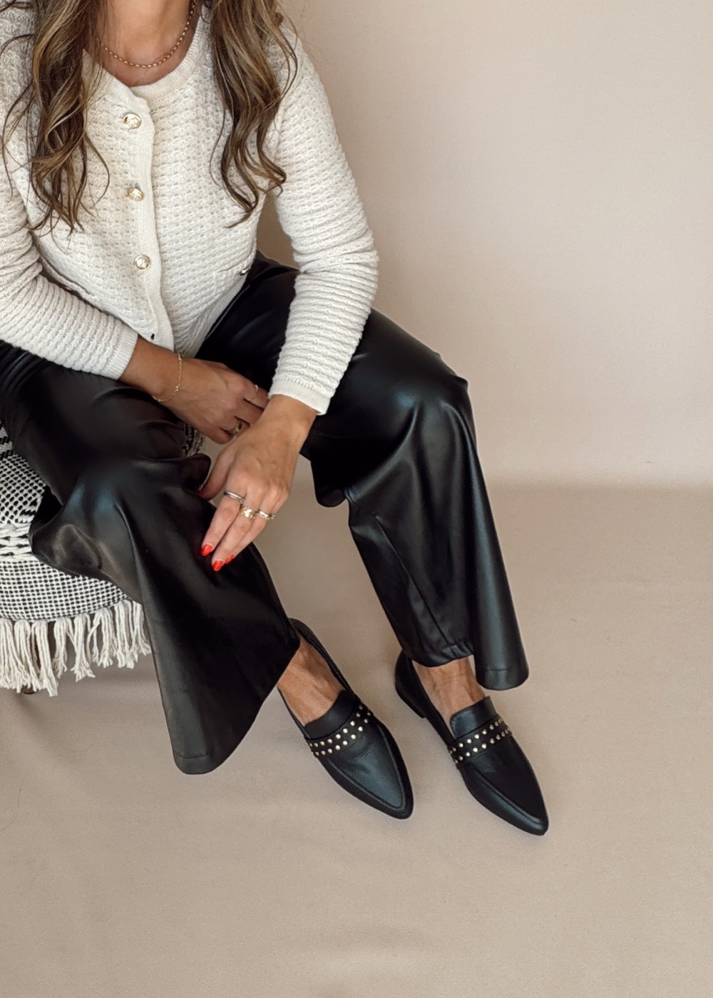 Mocasín Básico Negro