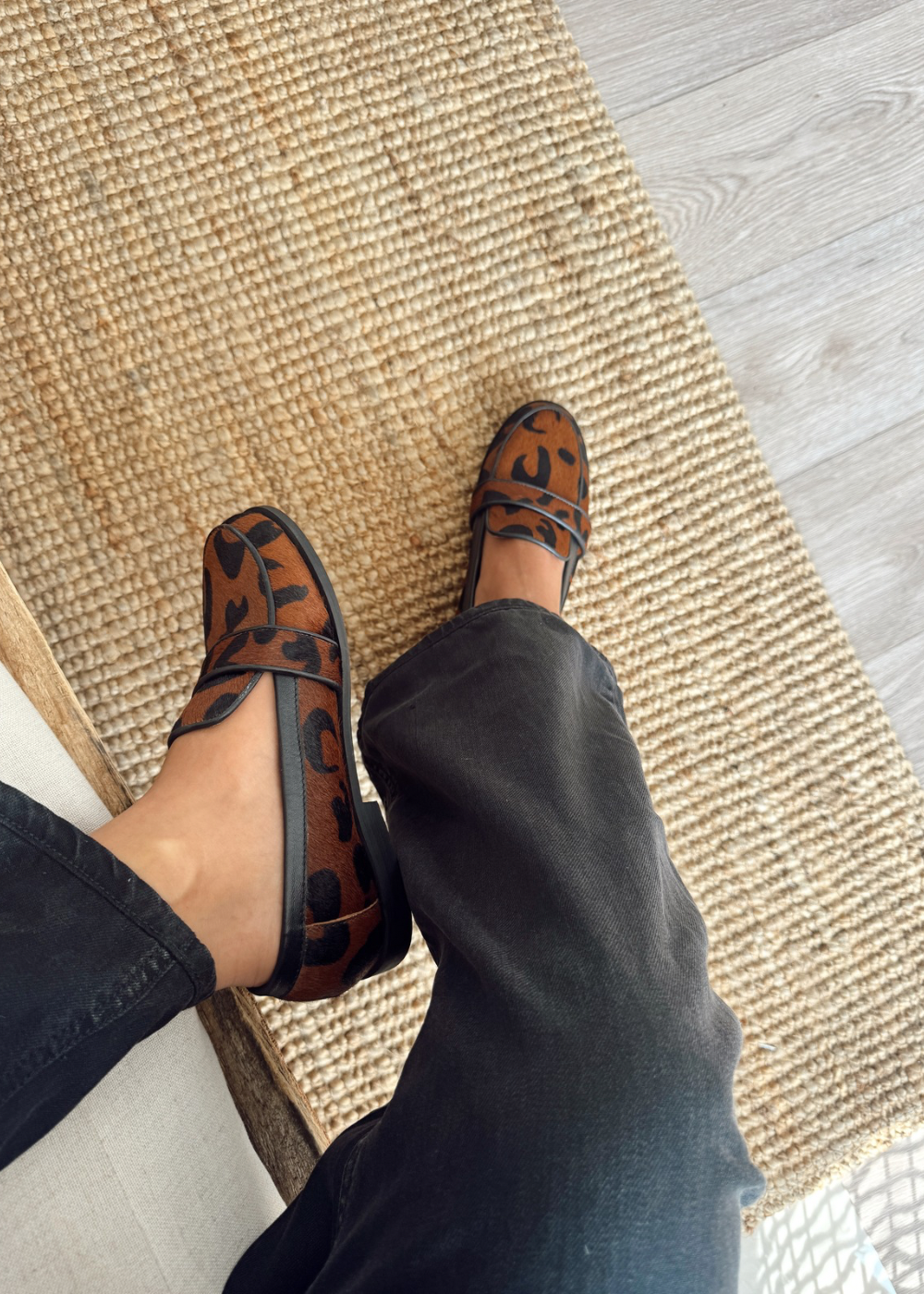 Mocasín Antonia Print Café