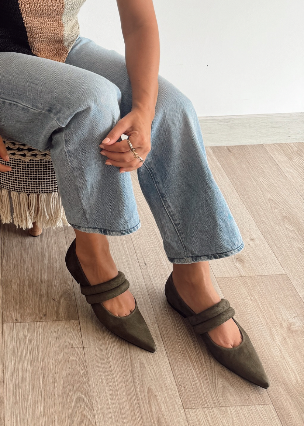 Baleta Isabela Verde Militar