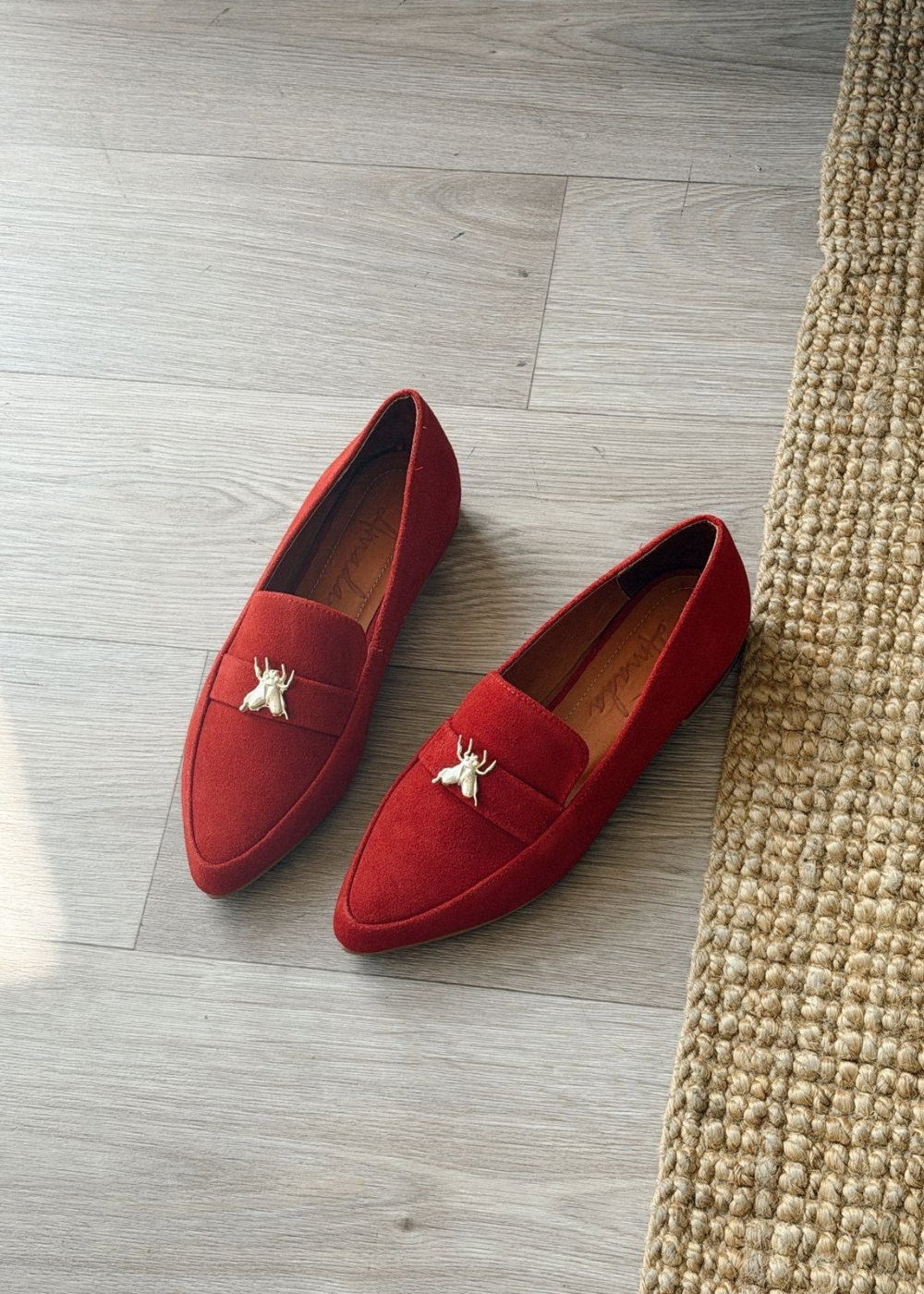 Mocasín Sofía Rojo