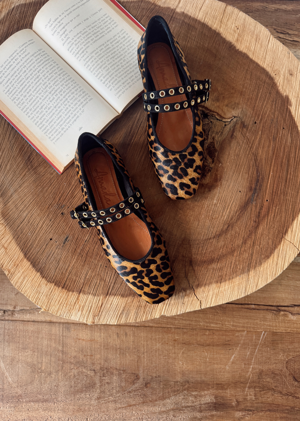 Baleta Ignacia Print Remaches