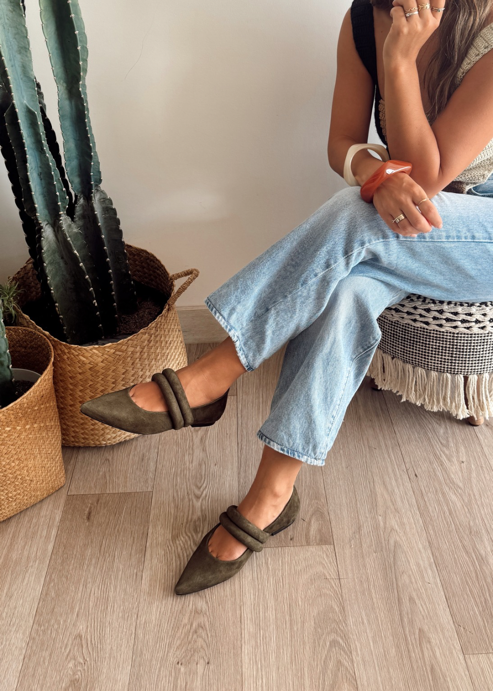 Baleta Isabela Verde Militar