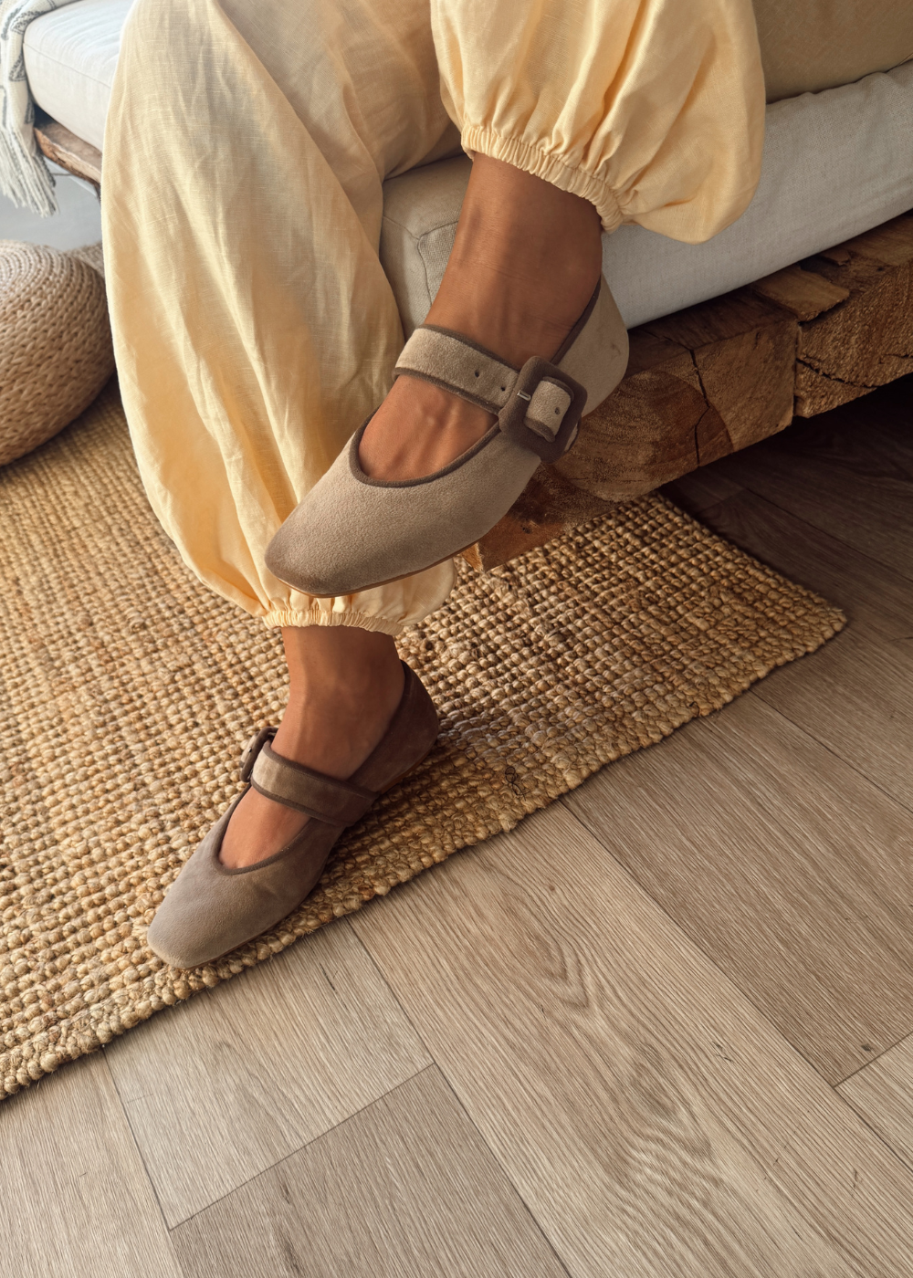 Baleta Ignacia Taupe/Gris