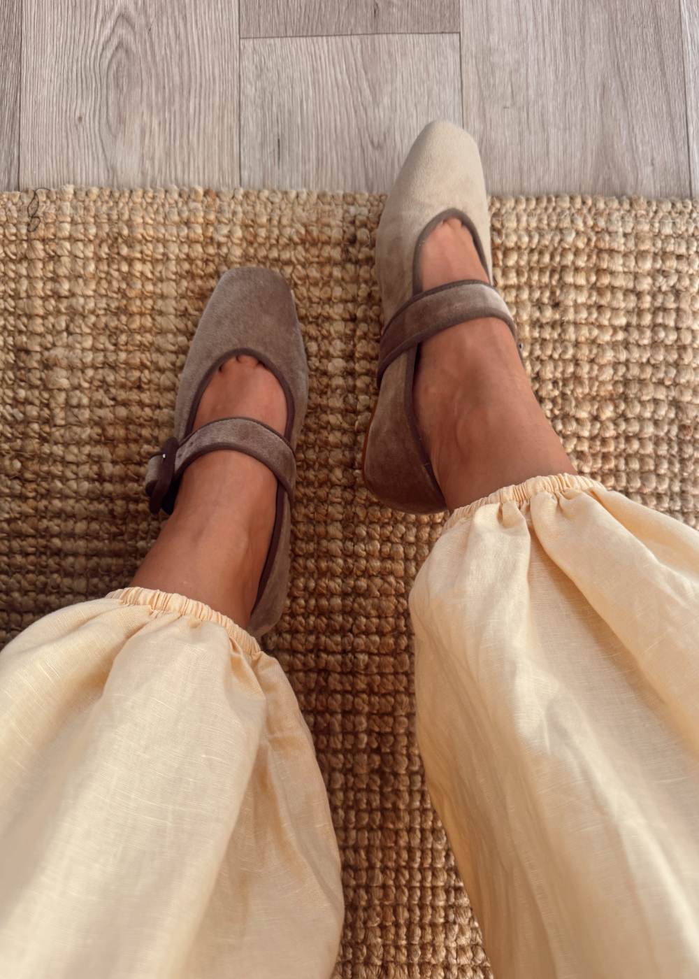 Baleta Ignacia Taupe/Gris