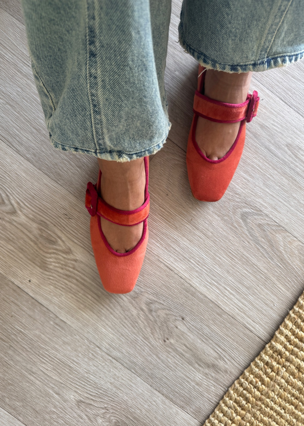 Baleta Ignacia Naranja/fucsia