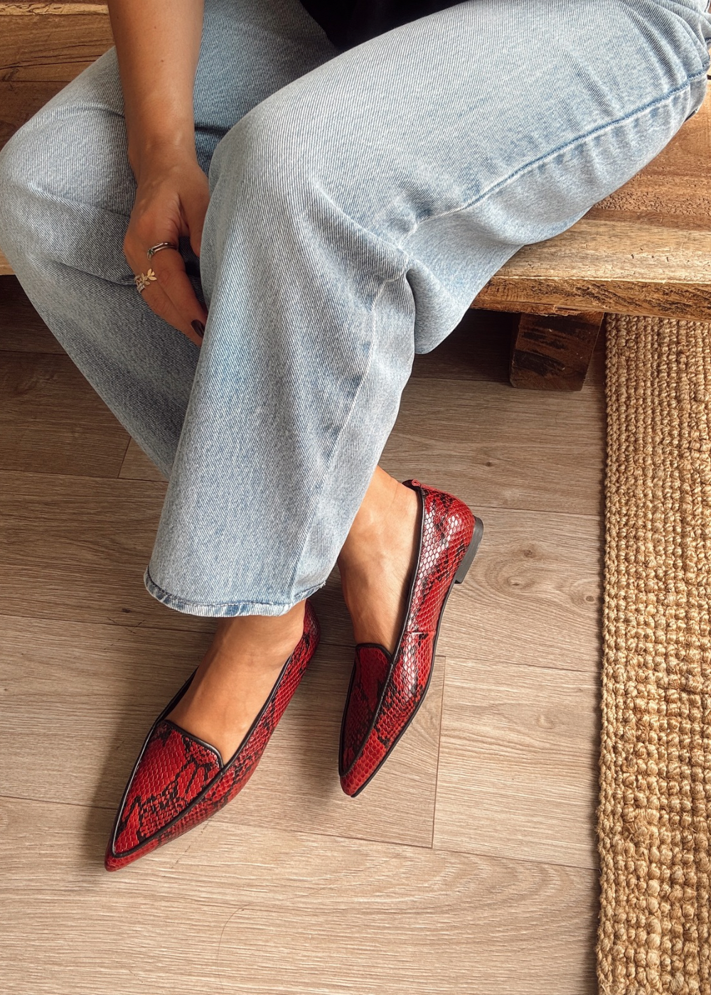 Mocasín Clementina Pitón