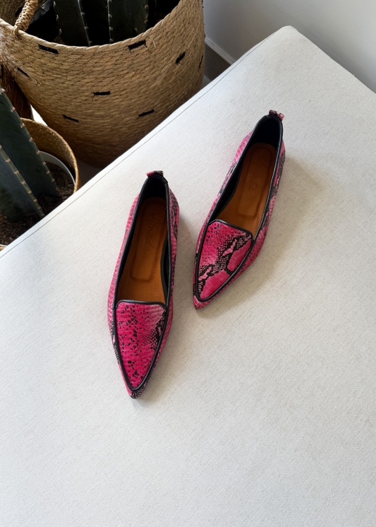 Mocasín Clementina Fucsia