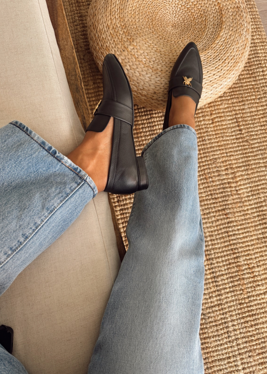 Mocasín Básico Negro