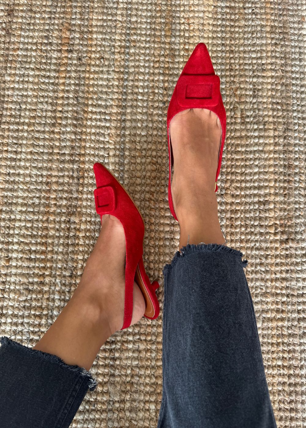 Tacón Julia Rojo