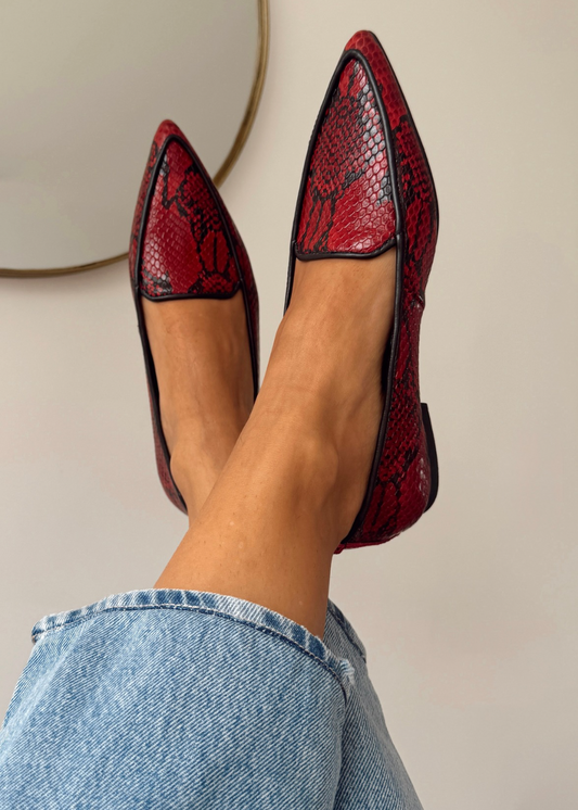 Mocasín Clementina Pitón