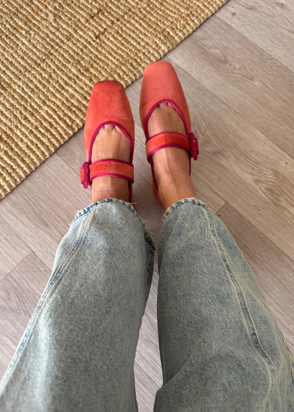 Baleta Ignacia Naranja/fucsia