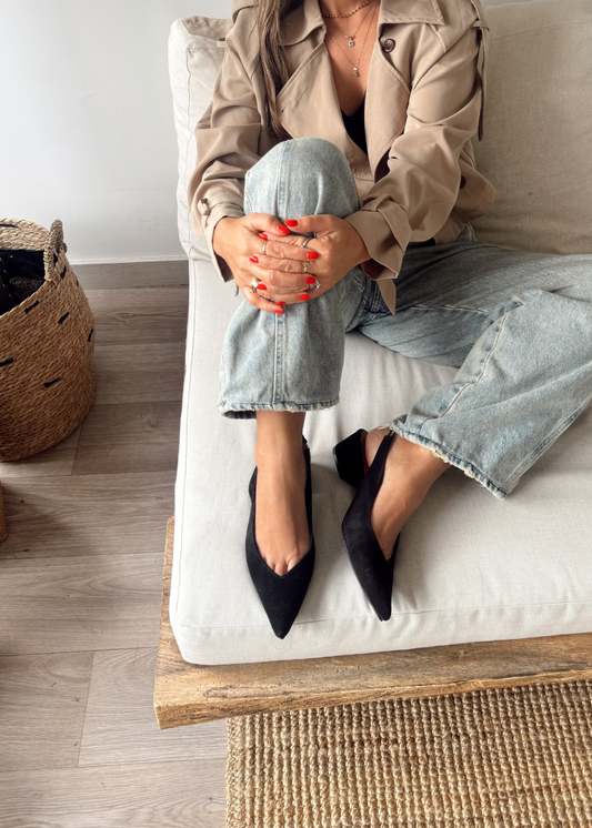 Tacón Eloísa Negro