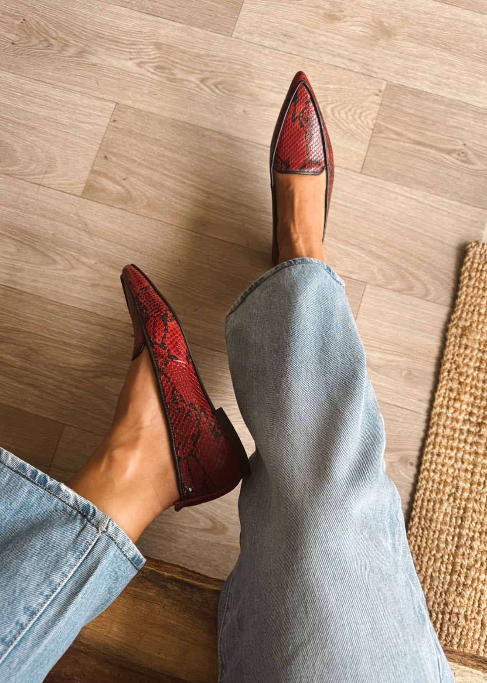 Mocasín Clementina Pitón