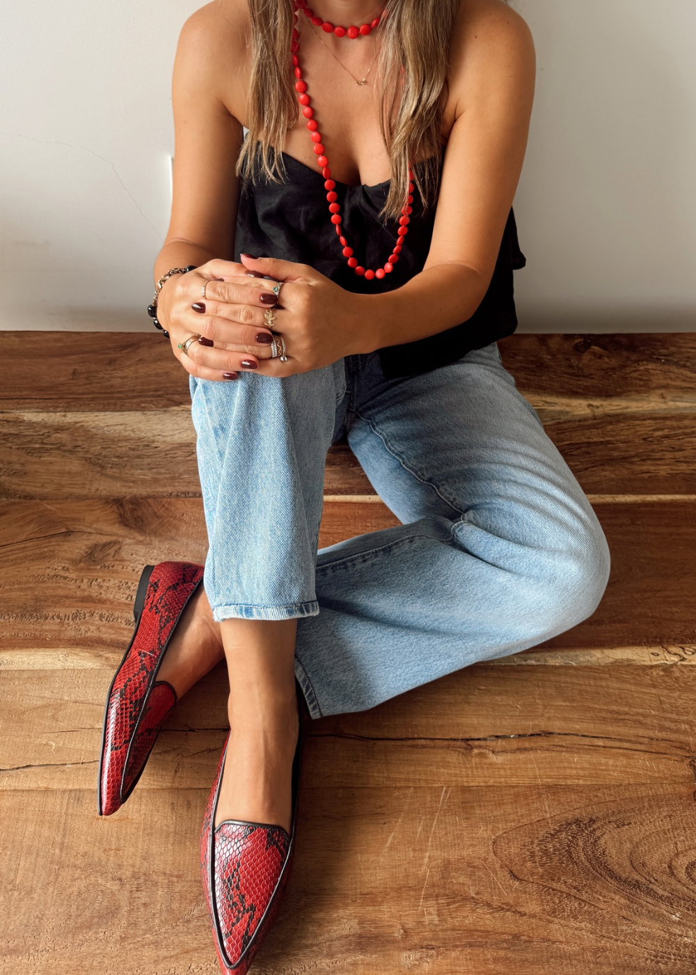 Mocasín Clementina Pitón